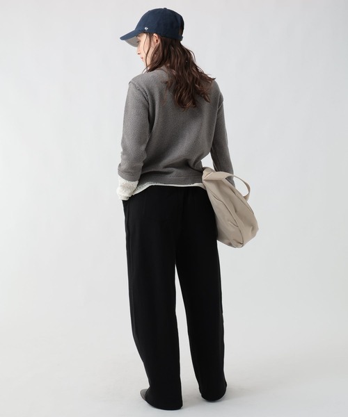 GEORGE'S（ジョージズ）の「スカシアミレイヤードカーティガン（カーディガン/ボレロ・レディース・ブルー/グレー/ブラウン・FREE）」の7枚目の写真