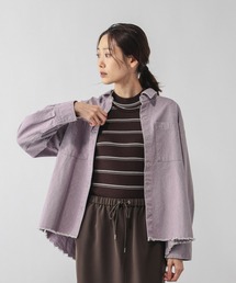 GLOBAL WORK | GOODデニムカラーシャツ/624975(シャツ/ブラウス)