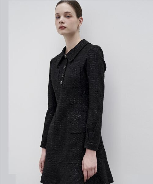 JULIY&CALLA(ジュリー&カラー)の「23FWカラー77コレクターアレクサンダーワンピースブラック(ワンピース・レディース・その他・SMALL/MEDIUM)」の5枚目の写真