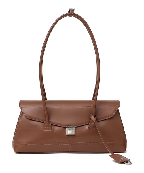 SHIPS(シップス)の「【WEB限定】George Cinq:SHOULDER BAG(L)(ショルダーバッグ・レディース・キャメル/ブラック・ONE SIZE)」の15枚目の写真