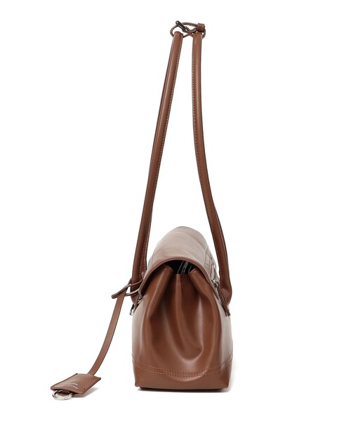 SHIPS(シップス)の「【WEB限定】George Cinq:SHOULDER BAG(L)(ショルダーバッグ・レディース・キャメル/ブラック・ONE SIZE)」の16枚目の写真