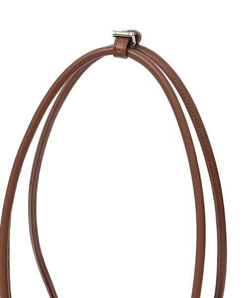 SHIPS(シップス)の「【WEB限定】George Cinq:SHOULDER BAG(L)(ショルダーバッグ・レディース・キャメル/ブラック・ONE SIZE)」の22枚目の写真
