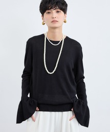 BARNYARDSTORM | BARNYARDSTORM / 袖フレアシアーニット(ニット/セーター)