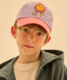 JELLY MALLOW（ゼリーメロ）の「サンフラワーフィグボールキャップ_パープル（キャップ）」