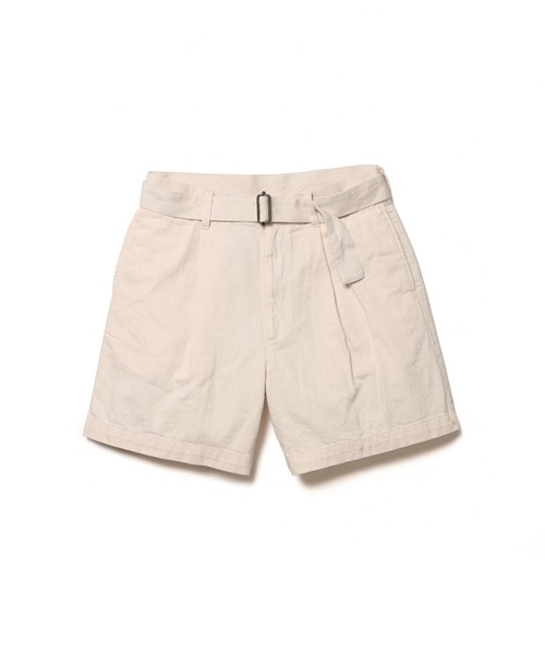 MR.OLIVE（ミスターオリーブ）の「RINSE WASH 8oz DENIM / BELTED SHORTS /M261132（デニムパンツ・メンズ・ナチュラル/ブラック/インディゴブルー・MEDIUM/LARGE）」の10枚目の写真