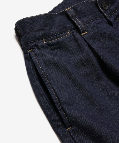 MR.OLIVE（ミスターオリーブ）の「RINSE WASH 8oz DENIM / BELTED SHORTS /M261132（デニムパンツ・メンズ・ナチュラル/ブラック/インディゴブルー・MEDIUM/LARGE）」の14枚目の写真