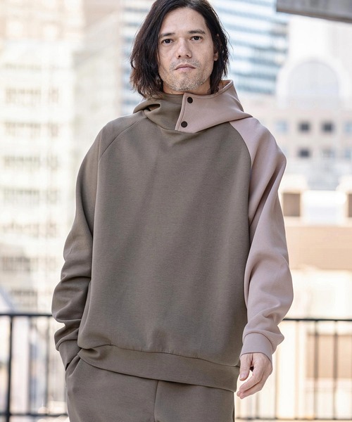 CAMBIO（カンビオ）の「mpa4038-Cardboard Knit One Arm Pull Parka
