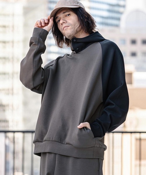 CAMBIO（カンビオ）の「mpa4038-Cardboard Knit One Arm Pull Parka