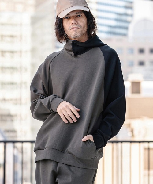 CAMBIO（カンビオ）の「mpa4038-Cardboard Knit One Arm Pull Parka