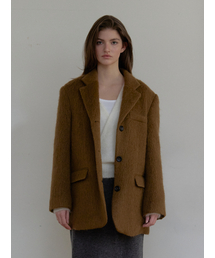 ASURA（アスラ）の「MOHAIR WOOL JACKET [BROWN]（テーラードジャケット）」