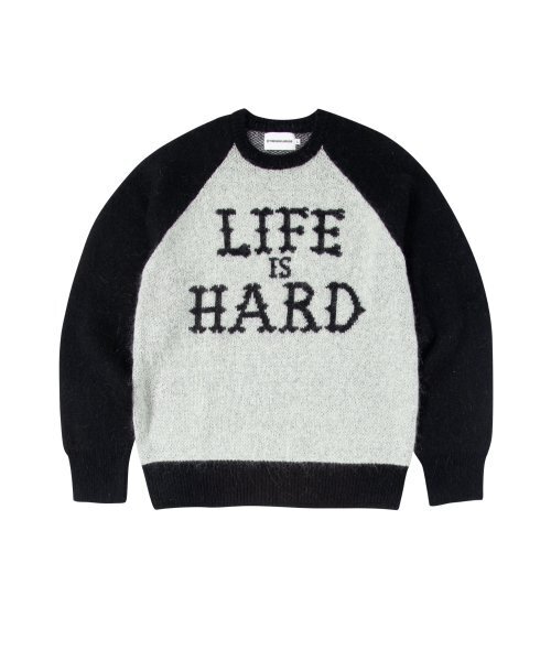THEVINYLHOUSE（ザバイニルハウス）の「MOHAIR JACQUARD SWEATER CREAM (VH2DFUK604A)（ニット/セーター・メンズ・その他・S/M/L）」の2枚目の写真