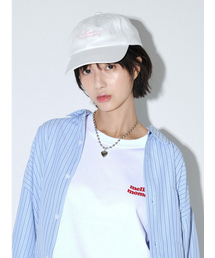 MELLOTORY（メロートリー）の「メロウモーメントボールキャップ（アイボリー）（キャップ）」
