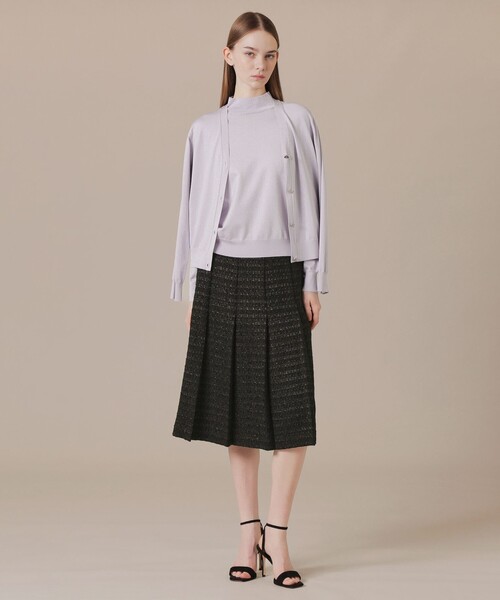 MACKINTOSH LONDON(マッキントッシュ ロンドン)の「ツイードタックスカート(スカート・レディース・ブラック・36/38)」の3枚目の写真