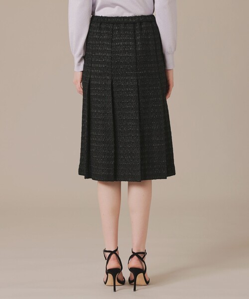MACKINTOSH LONDON(マッキントッシュ ロンドン)の「ツイードタックスカート(スカート・レディース・ブラック・36/38)」の6枚目の写真