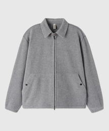 TIMELESS SPORTSWEAR（タイムレススポーツウェア）の「Fleece Zip-up Swing Top Melange Grey（その他アウター）」