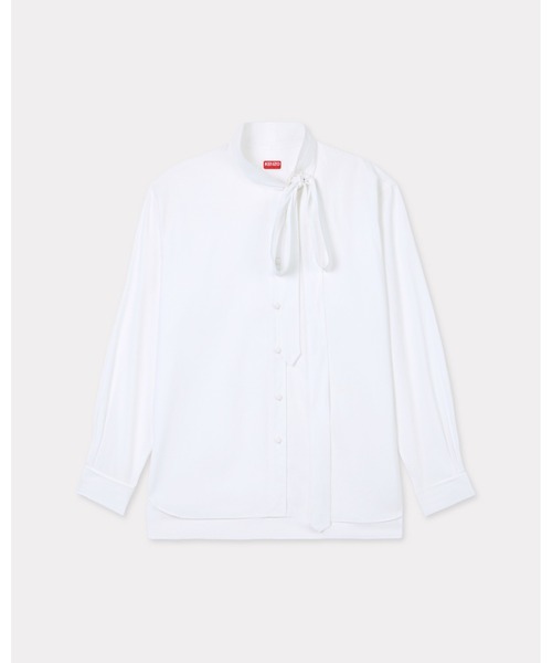 KENZO（ケンゾー）の「オーバーサイズ ボウ シャツ イン コットン（シャツ/ブラウス・レディース・ホワイト系その他・36）」の6枚目の写真