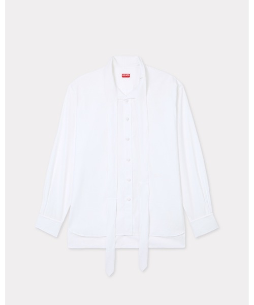 KENZO（ケンゾー）の「オーバーサイズ ボウ シャツ イン コットン（シャツ/ブラウス・レディース・ホワイト系その他・36）」の7枚目の写真