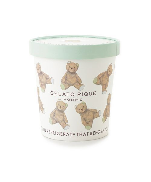 gelato pique(ジェラートピケ)の「【HOMME】ベア柄ボクサーパンツ(ボクサーパンツ・メンズ・ダークグレー・L/M)」の9枚目の写真