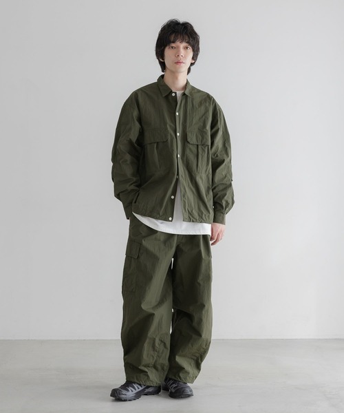 LOWRYS FARM(ローリーズファーム)の「【LFM(U)】ナイロンバルーンカーゴパンツ 645009(カーゴパンツ・メンズ・カーキ/ブラック・LARGE/MEDIUM)」の13枚目の写真