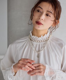 studio CLIP（スタディオクリップ）の「パールコイン3セットネックレス（ネックレス）」