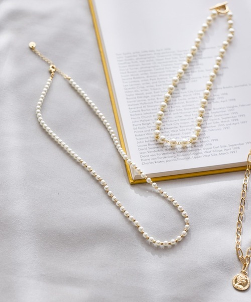 studio CLIP(スタディオクリップ)の「パールコイン3セットネックレス(ネックレス・レディース・その他2/その他1・FREE)」の4枚目の写真