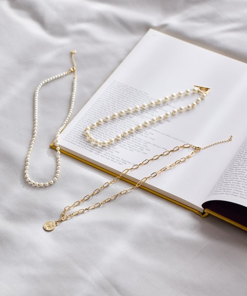 studio CLIP(スタディオクリップ)の「パールコイン3セットネックレス(ネックレス・レディース・その他2/その他1・FREE)」の5枚目の写真