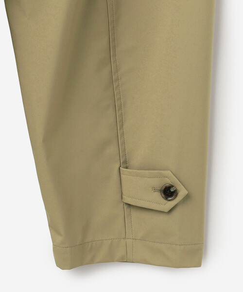 SEDAN ALL-PURPOSE（セダンオールパーパス）の「SEDAN ALL-PURPOSE | ナイロン クラシックバルカラーコート MEN（ステンカラーコート・メンズ・カーキ/ブラック・L/XL）」の7枚目の写真