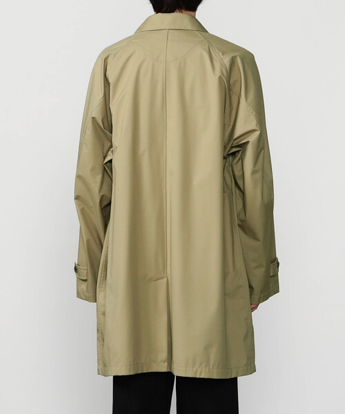 SEDAN ALL-PURPOSE（セダンオールパーパス）の「SEDAN ALL-PURPOSE | ナイロン クラシックバルカラーコート MEN（ステンカラーコート・メンズ・カーキ/ブラック・L/XL）」の14枚目の写真