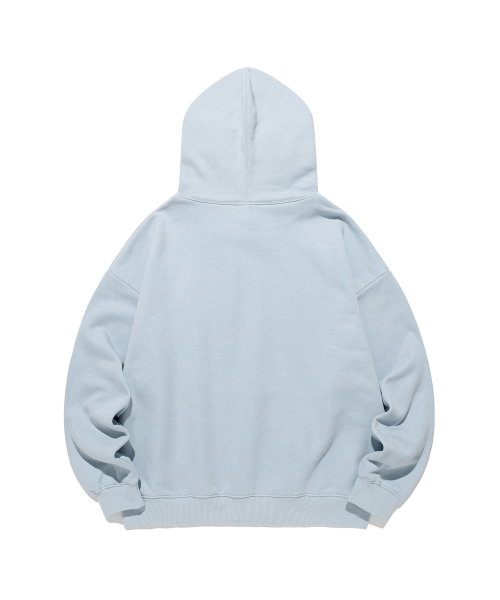 NICE GHOST CLUB（ナイスゴーストクラブ）の「3STAR HOODIE_LIGHT BLUE(NG2GSUM400A)（パーカー・レディース・スカイブルー・SMALL/MEDIUM/LARGE）」の3枚目の写真