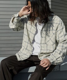 REMI RELIEF | REMI RELIEF/レミレリーフ レーヨンツイルチェックシャツ 2026年春夏(シャツ/ブラウス)