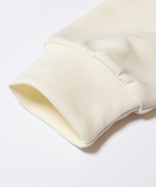 coca(coca)(コカ)の「ソフトスウェット異素材フリルパーカー | セレモニー オフィス ママスーツ フォーマルウェア スーツ 卒業式(パーカー・レディース・アイボリー/ブラック・M/L)」の17枚目の写真