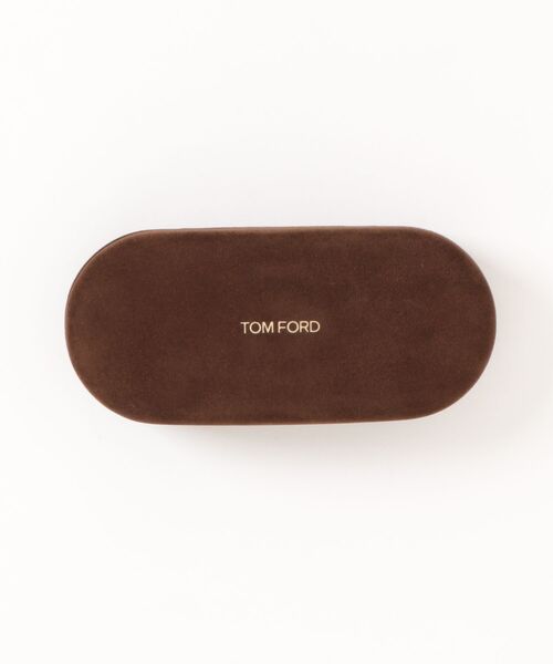 TOM FORD(トム フォード)の「【TOM FORD/トムフォード】スクエア メガネ TF6115-D-B 001 PCメガネ ブルーライトカット(メガネ・メンズ・ブラック・FREE)」の4枚目の写真