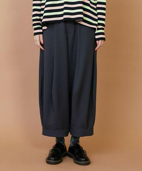 FRAPBOIS（フラボア）の「ハウンド パンツ（その他パンツ・レディース・ネイビー/ブラウン・0）」の2枚目の写真