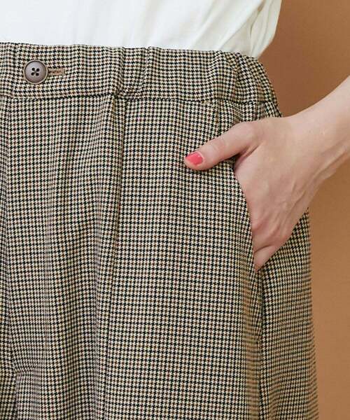 FRAPBOIS（フラボア）の「ハウンド パンツ（その他パンツ・レディース・ネイビー/ブラウン・0）」の5枚目の写真