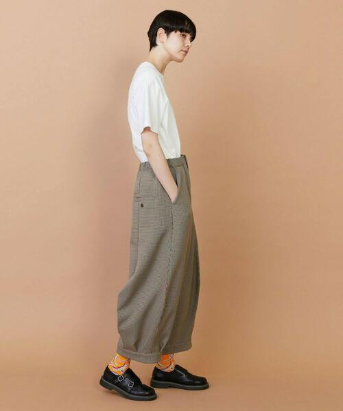 FRAPBOIS（フラボア）の「ハウンド パンツ（その他パンツ・レディース・ネイビー/ブラウン・0）」の12枚目の写真