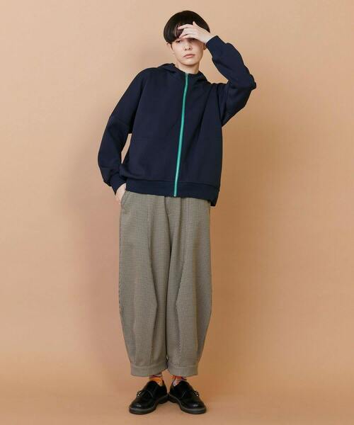 FRAPBOIS（フラボア）の「ハウンド パンツ（その他パンツ・レディース・ネイビー/ブラウン・0）」の14枚目の写真