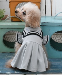 One Octave（ワンオクターヴ）の「One Octave/袖フリルセーラーワンピ（ペットウェア）」