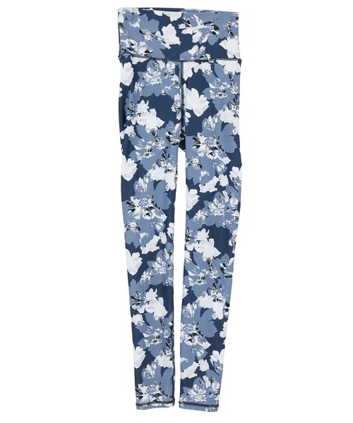 Julier Yoga and Relax（ジュリエヨガアンドリラックス）の「Julier flash flowerプリントレギンス（レギンス/スパッツ・レディース・ラベンダー/ブルー・2/1/0）」の3枚目の写真