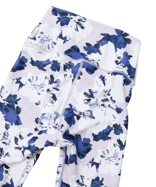 Julier Yoga and Relax（ジュリエヨガアンドリラックス）の「Julier flash flowerプリントレギンス（レギンス/スパッツ・レディース・ラベンダー/ブルー・2/1/0）」の15枚目の写真