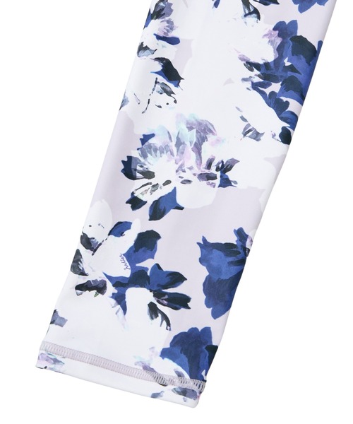 Julier Yoga and Relax（ジュリエヨガアンドリラックス）の「Julier flash flowerプリントレギンス（レギンス/スパッツ・レディース・ラベンダー/ブルー・2/1/0）」の18枚目の写真