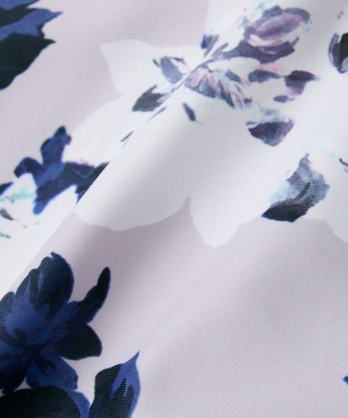 Julier Yoga and Relax（ジュリエヨガアンドリラックス）の「Julier flash flowerプリントレギンス（レギンス/スパッツ・レディース・ラベンダー/ブルー・2/1/0）」の21枚目の写真