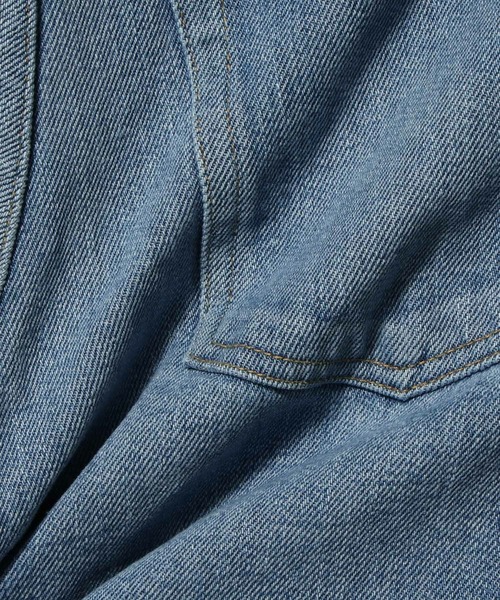NAILS(ネイル)の「NAILS / フレア デニムパンツ(デニムパンツ・レディース・ブルー・25/24/23/26/27)」の5枚目の写真