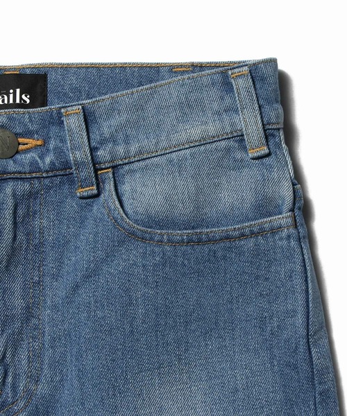 NAILS(ネイル)の「NAILS / フレア デニムパンツ(デニムパンツ・レディース・ブルー・25/24/23/26/27)」の3枚目の写真