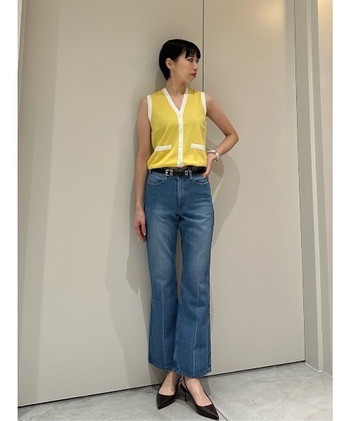 NAILS(ネイル)の「NAILS / フレア デニムパンツ(デニムパンツ・レディース・ブルー・25/24/23/26/27)」の15枚目の写真