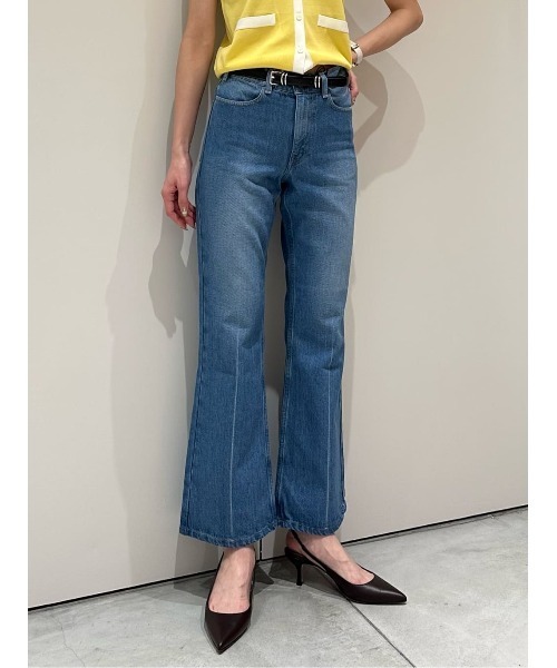 NAILS(ネイル)の「NAILS / フレア デニムパンツ(デニムパンツ・レディース・ブルー・25/24/23/26/27)」の14枚目の写真