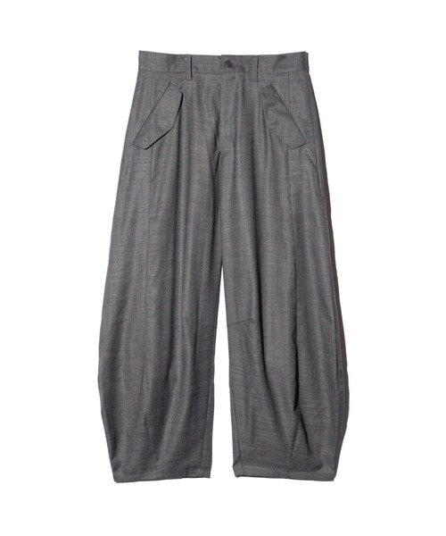 glamb(グラム)の「Barrel Belt Slacks / バレルベルトスラックス(スラックス・メンズ・ブラウン/ブラック/グレー・S/M/L)」の16枚目の写真