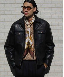 Lee | Wrangler/ラングラー 24MJZ LEATHER【ゴートレザー】/ジャケット(その他アウター)