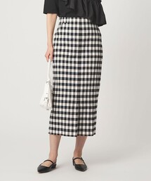 ［size SHORTあり］Daily Chic カラミ タイト スカート マシンウォッシャブル