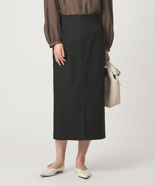 セール】［size SHORTあり］Daily Chic カラミ タイト スカート マシン