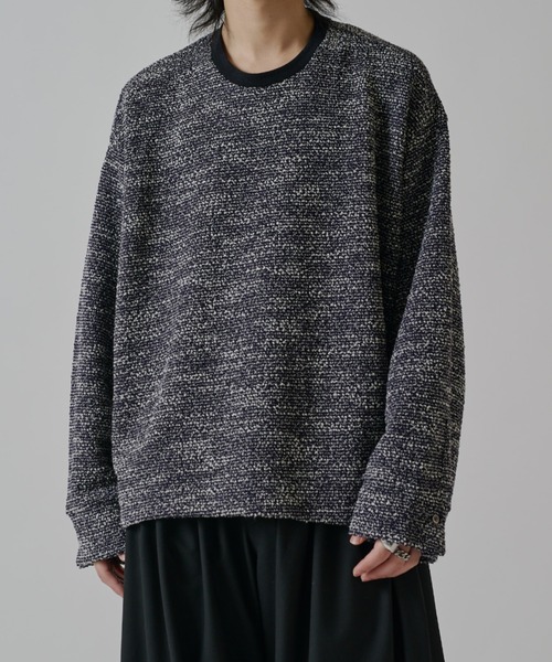 Lui's(ルイス)の「ブークレーカフスプルオーバー(Tシャツ/カットソー・メンズ・ブラック/ホワイト/ネイビー・FREE)」の3枚目の写真